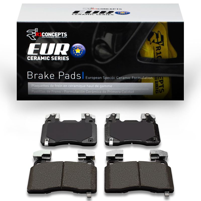 Tesla Model S Brake Pads - Front - R1 Concepts - EURO Ceramic - `12-`24